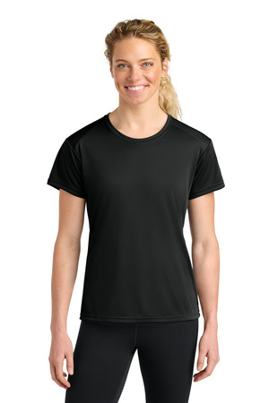 A4 A4NW3201 Women's Cooling Performance Short Sleeve Tee, Black