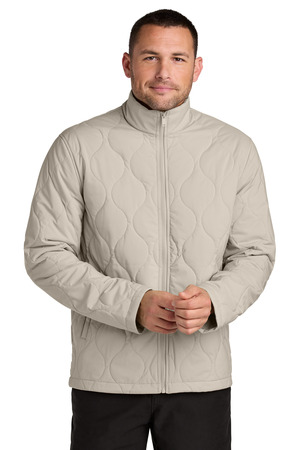 Mercer+Mettle MM7202 Quilted Liner Jacket, Almond