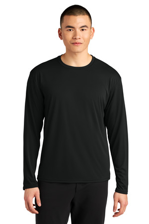 A4 A4N3532 AirFlex Long Sleeve Tee, Black