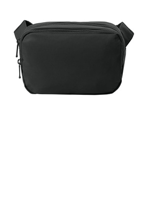 Port Authority BG938 Matte Dual-Compartment Crossbody, Deep Black