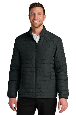 Port Authority J854 C-FREE Brick Jacket, Deep Black