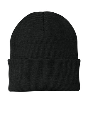 Port Authority CP90 Knit Cap, Black