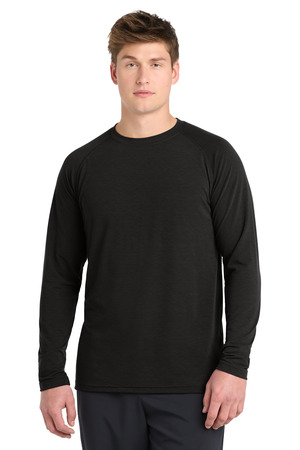 Sport-Tek ST700LS Long Sleeve Ultimate Performance Crew, Black