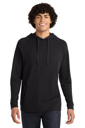Sport-Tek ST272 Lightweight French Terry Pullover Hoodie, Black