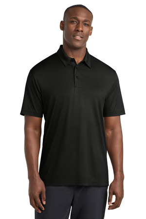 Sport-Tek ST630 Embossed PosiCharge Tough Polo, Black