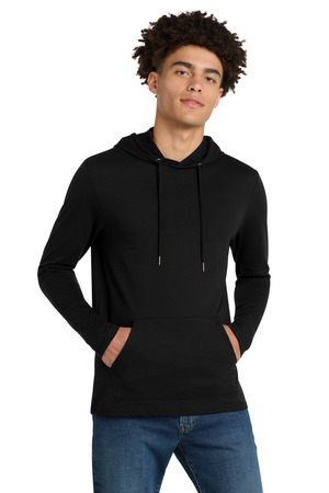 District DT571 Featherweight French Terry Hoodie, Black