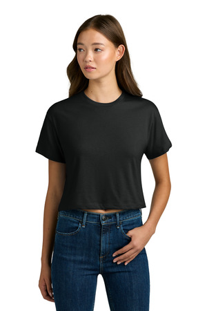 Next Level Apparel NL1580 Women's Ideal Crop Top, Black
