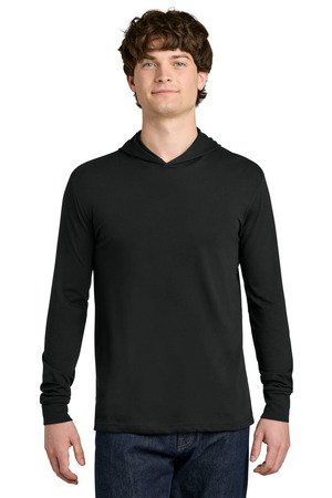 Next Level Apparel NL6221 CVC Long Sleeve Hoodie, Black