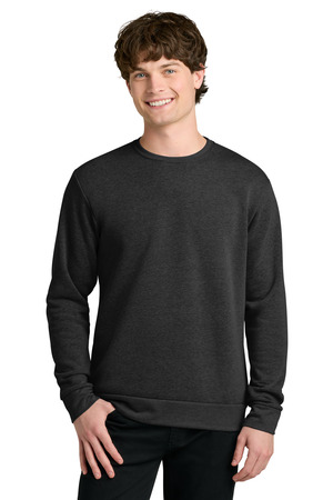 Next Level Apparel NL9002 Adult Malibu Crewneck Sweatshirt, Heather Black