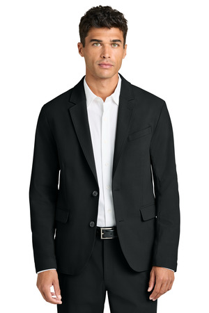 Mercer+Mettle MM3032 Capital Tech Blazer, Deep Black