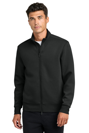 Mercer+Mettle MM3102 Soft Spacer Full-Zip, Deep Black