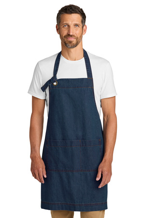 Port Authority A901 Signature Denim Apron, Dark Denim