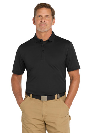 CornerStone CS4020 Industrial Snag-Proof Pique Polo, Black