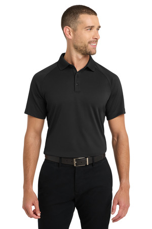 Port Authority K575 Crossover Raglan Polo, Black