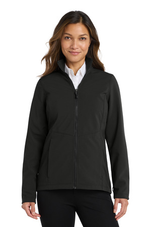 Port Authority L901 Women's Collective Soft Shell Jacket, Deep Black