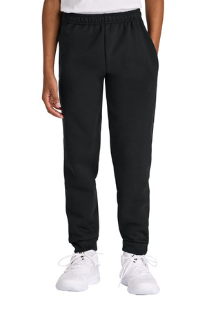Jerzees 975B Youth NuBlend Jogger Sweatpant, Black