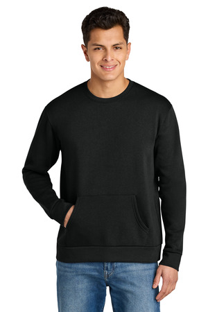 Next Level Apparel NL9001 Santa Barbara Pocket Sweatshirt, Black