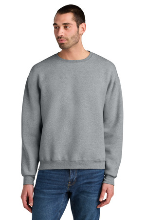 Jerzees C12M Rugged Unisex Crewneck Sweatshirt, Athletic Heather