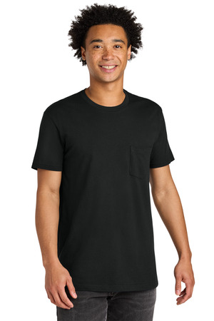 Next Level Apparel NL3605 Cotton Pocket Tee, Black