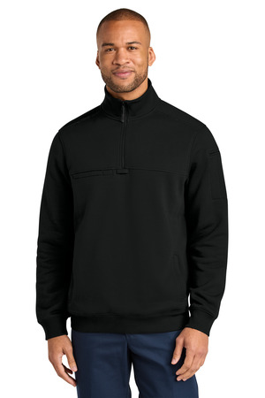 CornerStone CSF635 12-Oz. Tough Fleece Job Shirt, Black