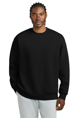 District DT6154 V.I.T. Heavyweight Fleece Crew, Black