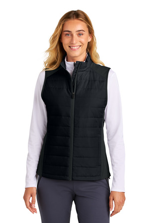 Sport-Tek LST941 Women's Teknical Hybrid Vest, Black