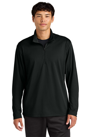Sport-Tek ST672 Micropique Sport-Wick 1/4-Zip, Black