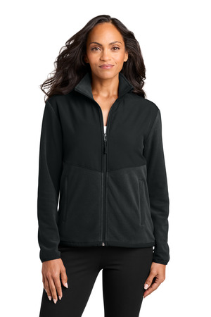 Port Authority L180 Women's Therma-Tek Fleece Jacket, Black