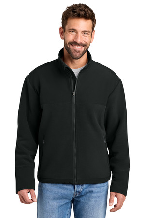 CornerStone CSF750 Fleece Overlay Jacket, Black