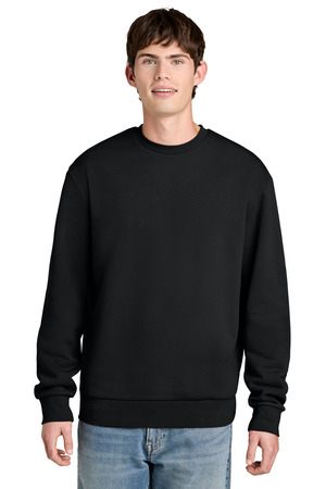 District DT6704 MelloFleece Crew, Black