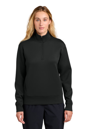Sport-Tek LST581 Women's Pro Perform 1/4-Zip, Black