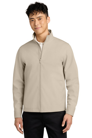 Mercer+Mettle MM7104 Comfort Soft Shell Jacket, Almond