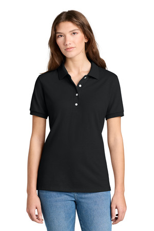 Jerzees 437W Women's Dri-Power Sport Shirt, Black