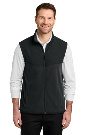 Port Authority F181 Therma-Tek Fleece Vest, Black