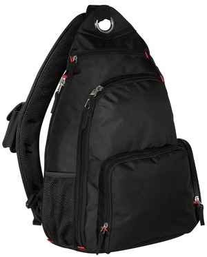 Port Authority BG112 Sling Pack, Black