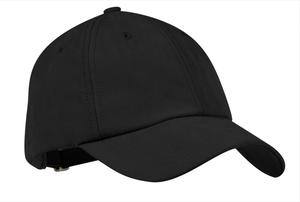 Port Authority C850 Sueded Cap, Black