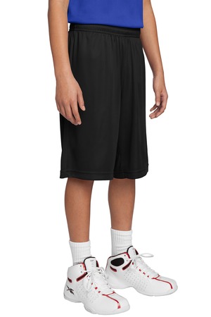 Sport-Tek YST355 Youth PosiCharge Competitor Short, Black