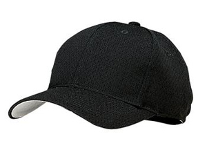 Port Authority YC833 Youth Pro Mesh Cap, Black