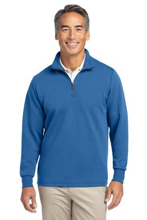 Brooks Brothers BB18206 Double-Knit 1/4-Zip