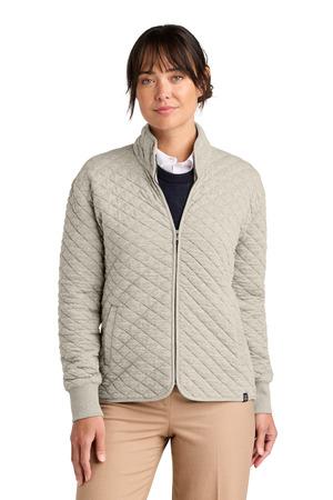 Brooks Brothers BB18213 Women's Diamond Quilt Full-Zip