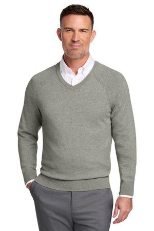 Brooks Brothers BB18400 Cotton Stretch V-Neck Sweater