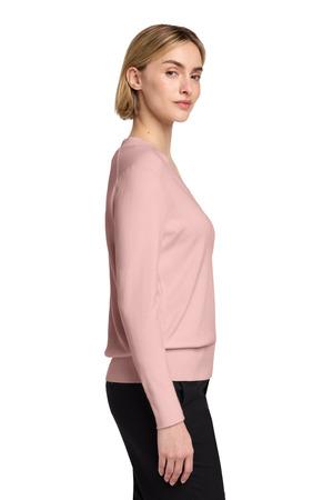 Brooks Brothers BB18401 Women's Cotton Stretch V-Neck Sweater