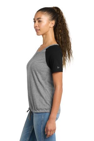 New Era LNEA133 Women's Tri-Blend Performance Cinch Tee