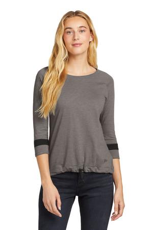New Era LNEA136 Women's Tri-Blend 3/4-Sleeve Tee
