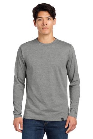New Era NEA102 Heritage Blend Long Sleeve Crew Tee