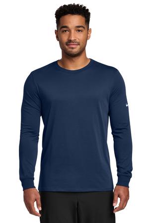 Nike NKBQ5230 Dri-FIT Cotton/Poly Long Sleeve Tee