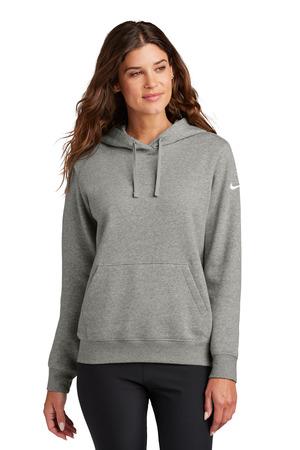 Nike NKFD9889 Women's Club Fleece Sleeve Swoosh Pullover Hoodie
