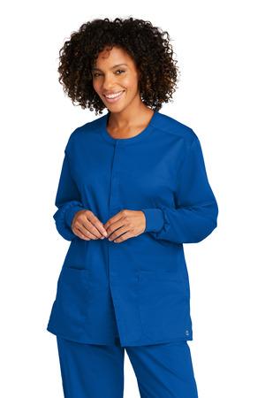 Wink WW3080 Unisex WorkFlex Snap-Front Scrub Jacket