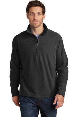 Eddie Bauer EB226 1/2-Zip Microfleece Jacket, Black