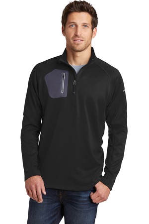 Eddie Bauer EB234 1/2-Zip Performance Fleece, Black